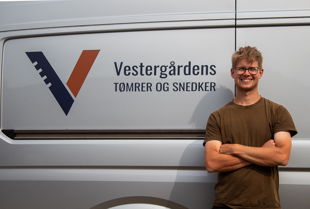 Vestergårdens Tømrer og Snedker logo